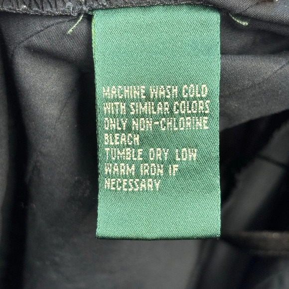 Lauren Ralph Lauren A Line MIDI Skirt Navy Blue 4 P Petite Stripe Texture - Picture 5 of 7